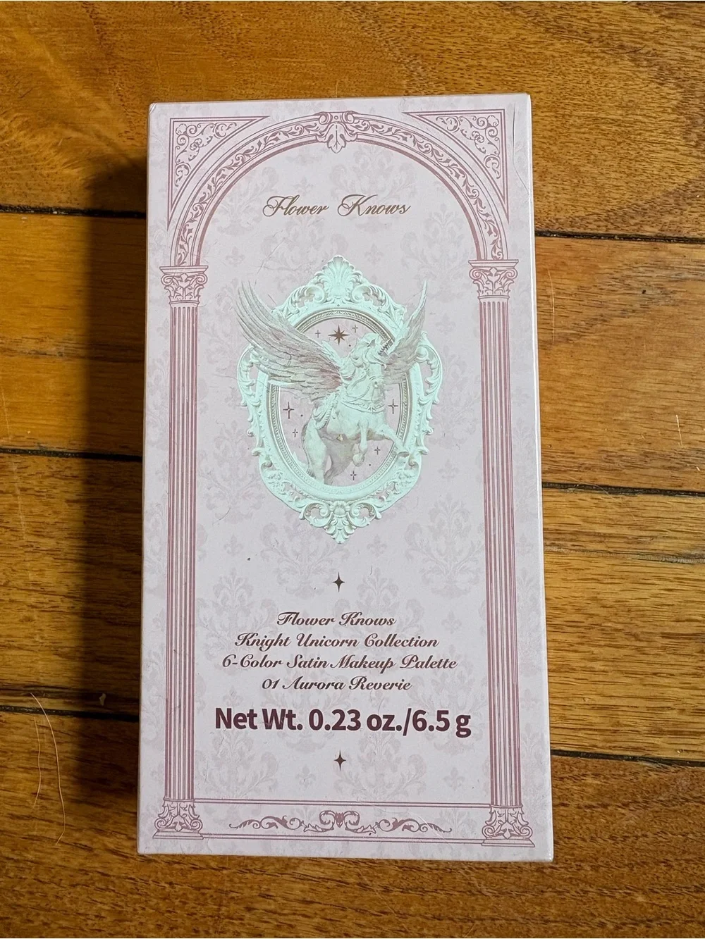 Flower Knows Pink Satin Makeup Palette - Aurora Reverie
